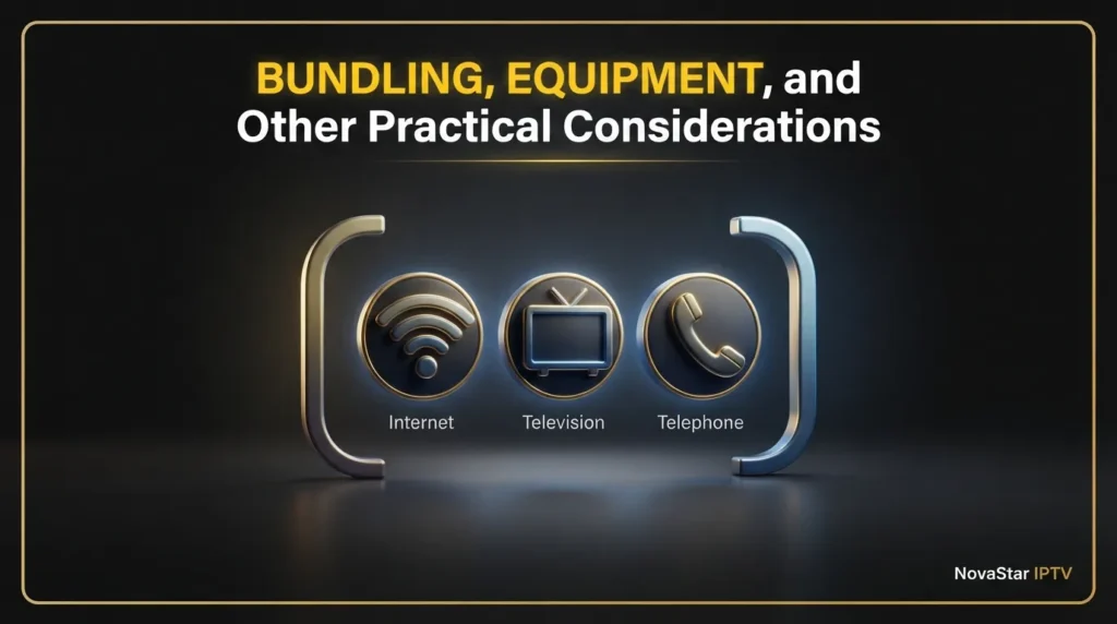 IPTV vs Traditional Cable TV Explained: A Complete Comparison Guide 11 Bundling, Equipment and Other Practical Considerations