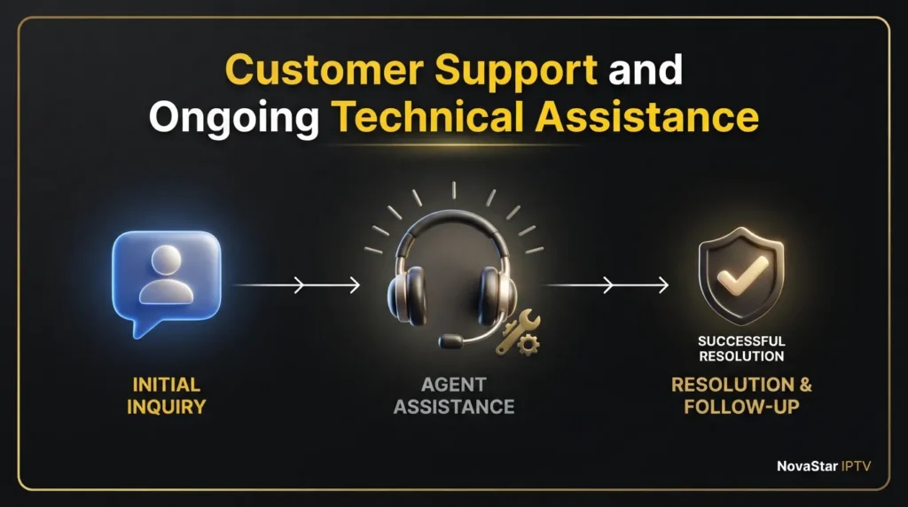 IPTV vs Traditional Cable TV Explained: A Complete Comparison Guide 10 Customer Support and Ongoing Technical Assistance