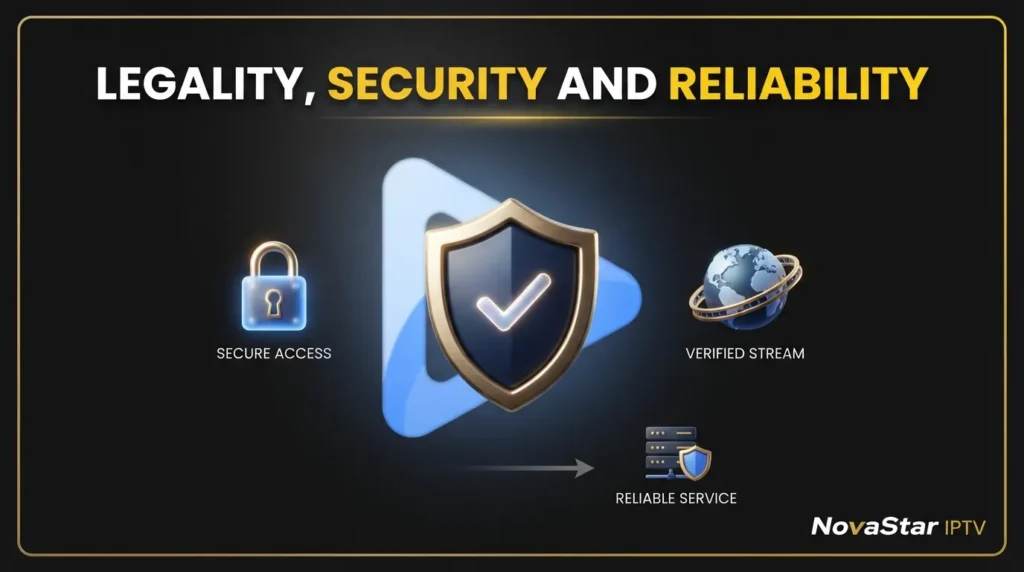 IPTV vs Traditional Cable TV Explained: A Complete Comparison Guide 9 Legality, Security and Reliability