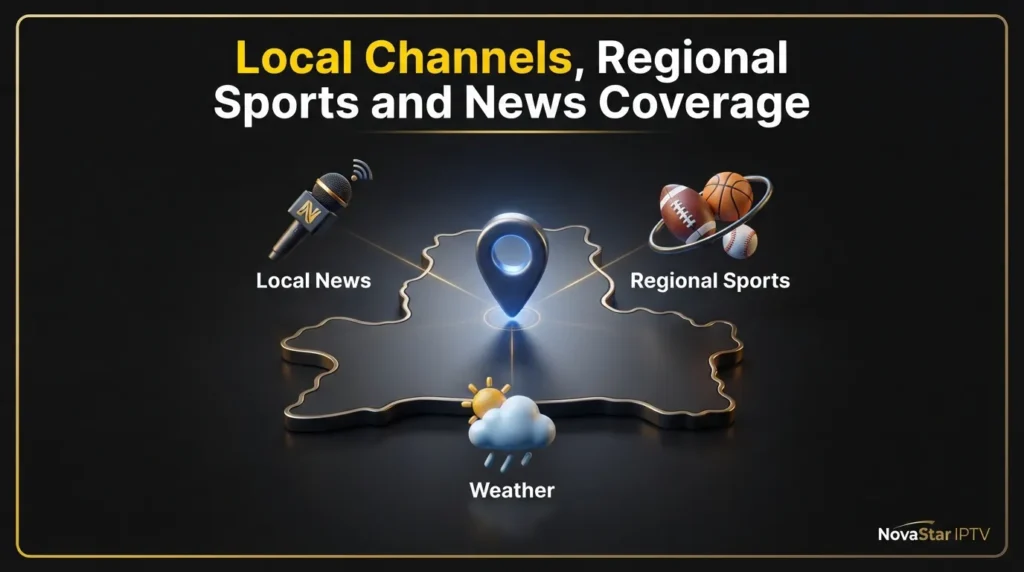 IPTV vs Traditional Cable TV Explained: A Complete Comparison Guide 8 Local Channels, Regional Sports and News Coverage