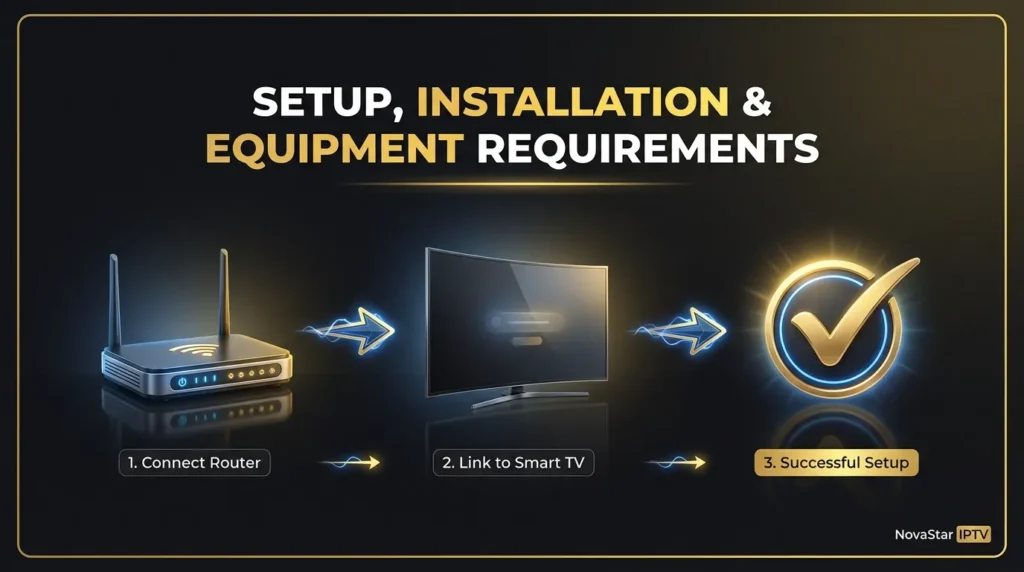 IPTV vs Traditional Cable TV Explained: A Complete Comparison Guide 5 Setup, Installation and Equipment Requirements
